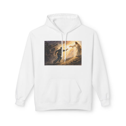 Jesus is the Light — Christian Unisex Hoodie Pullover