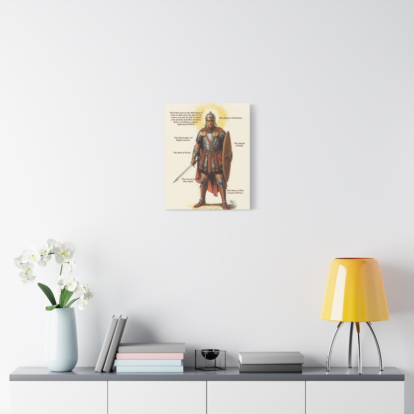 Full Armor of God - Matte Canvas Art