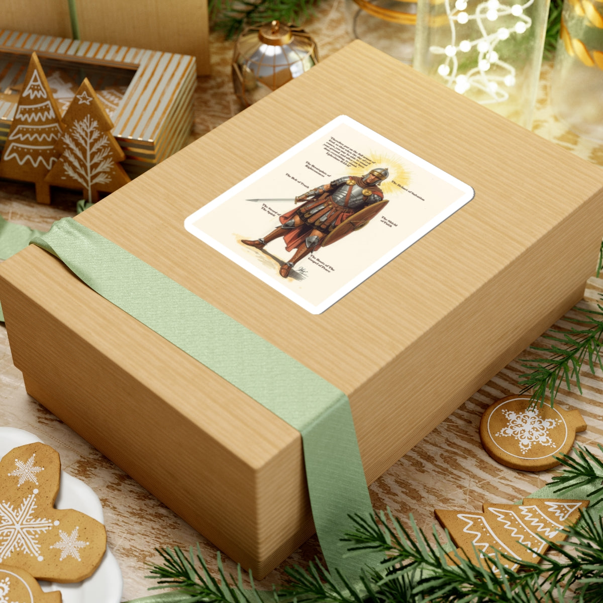 Full Armor of God - Kiss Cut Sticker