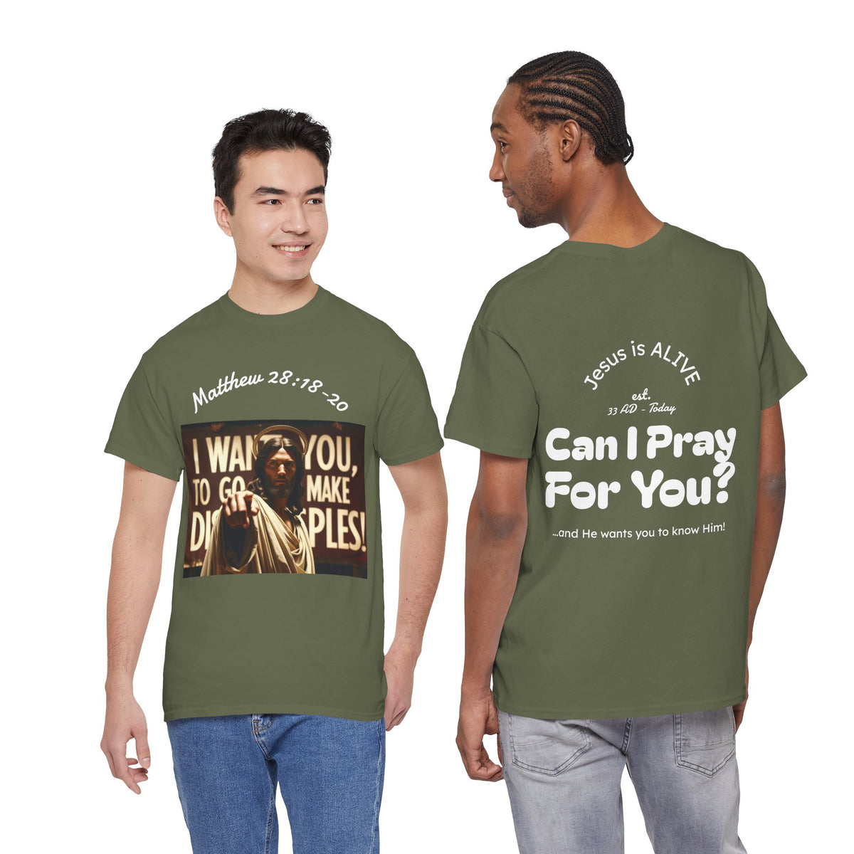 Go Make Disciples #1 — Christian Unisex Graphic Tee