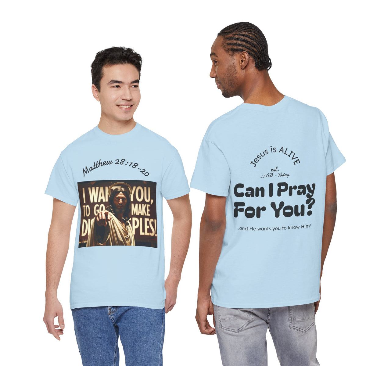 Go Make Disciples #1 — Christian Unisex Graphic Tee