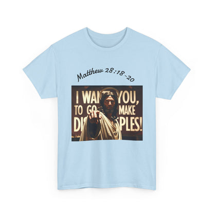 Go Make Disciples #1 — Christian Unisex Graphic Tee