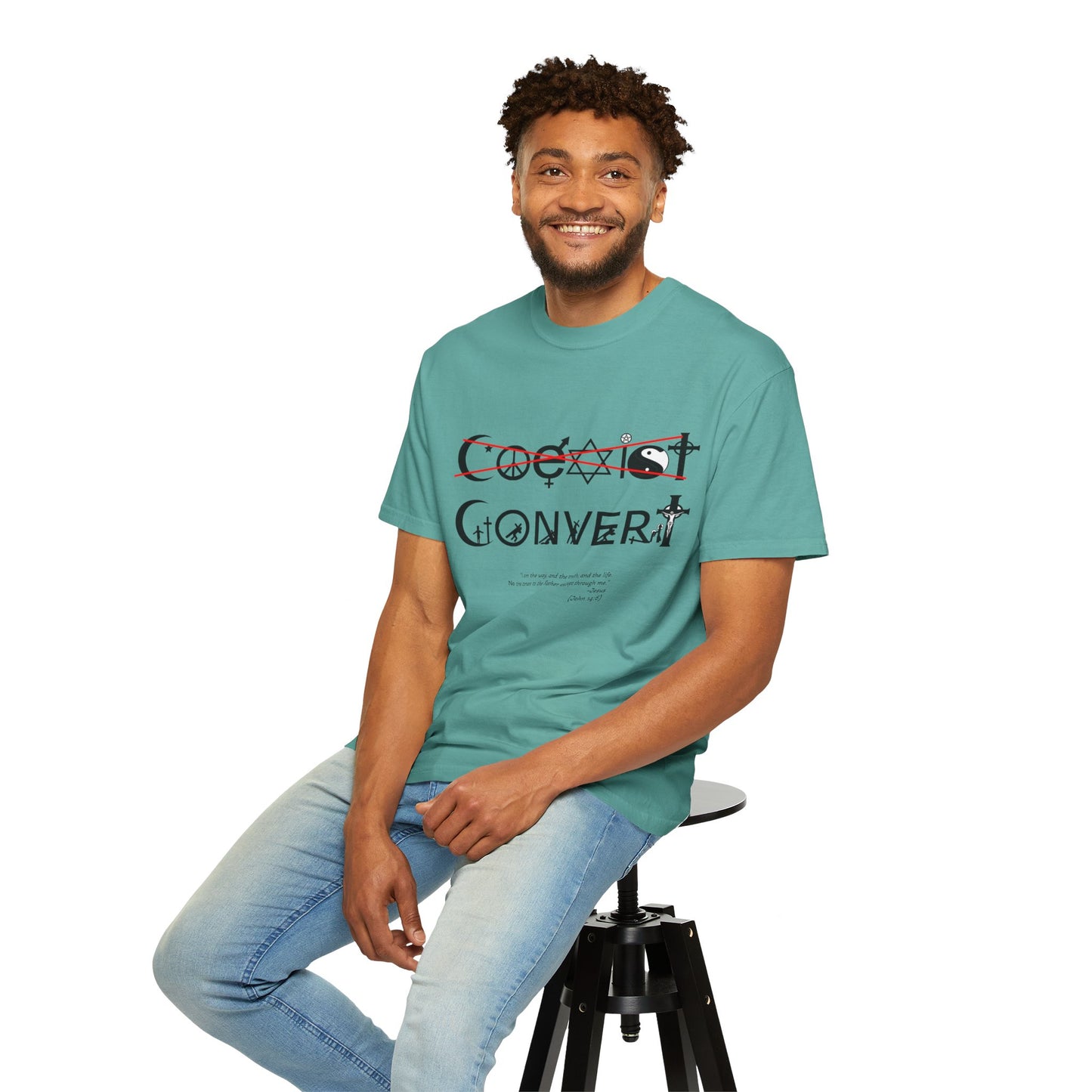 Convert - Unisex Garment-Dyed T-shirt