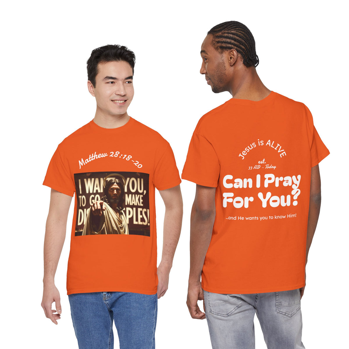 Go Make Disciples #1 — Christian Unisex Graphic Tee