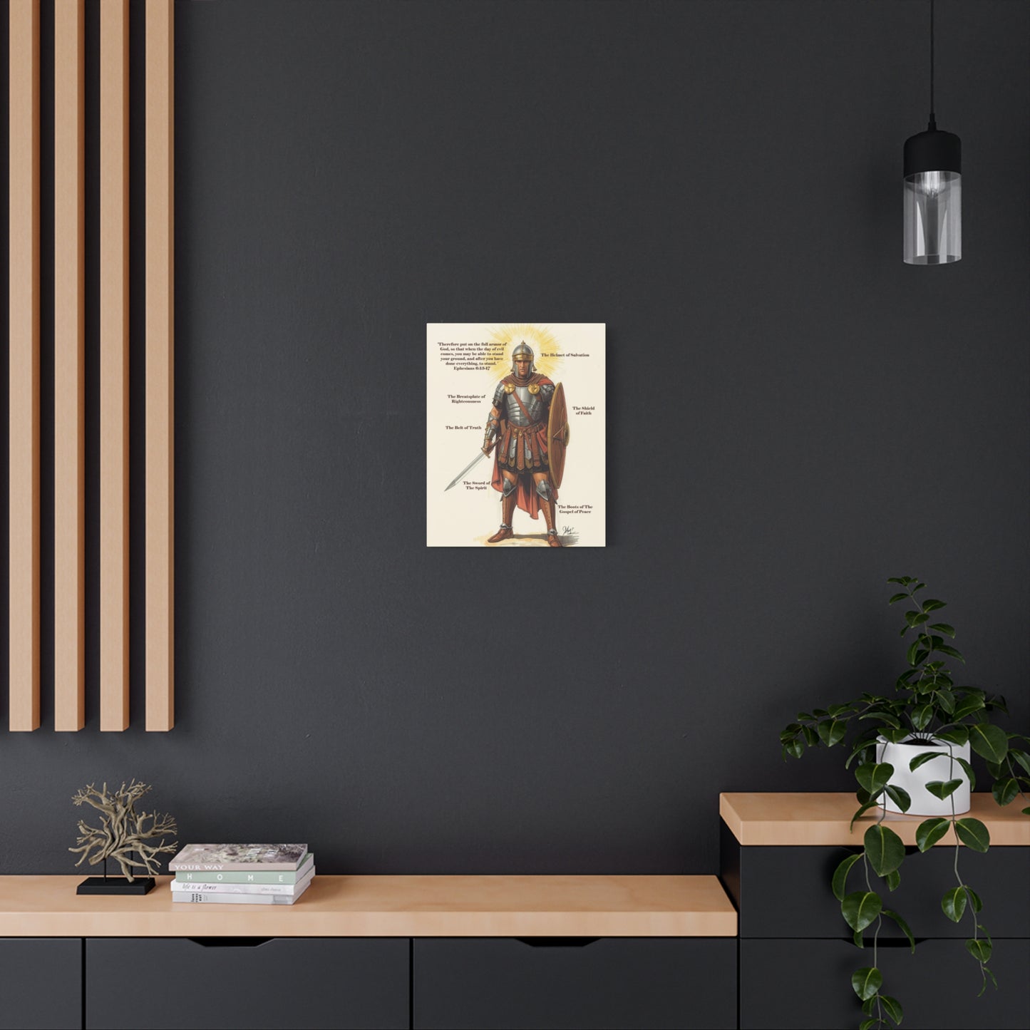 Full Armor of God - Matte Canvas Art
