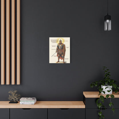 Full Armor of God - Matte Canvas Art