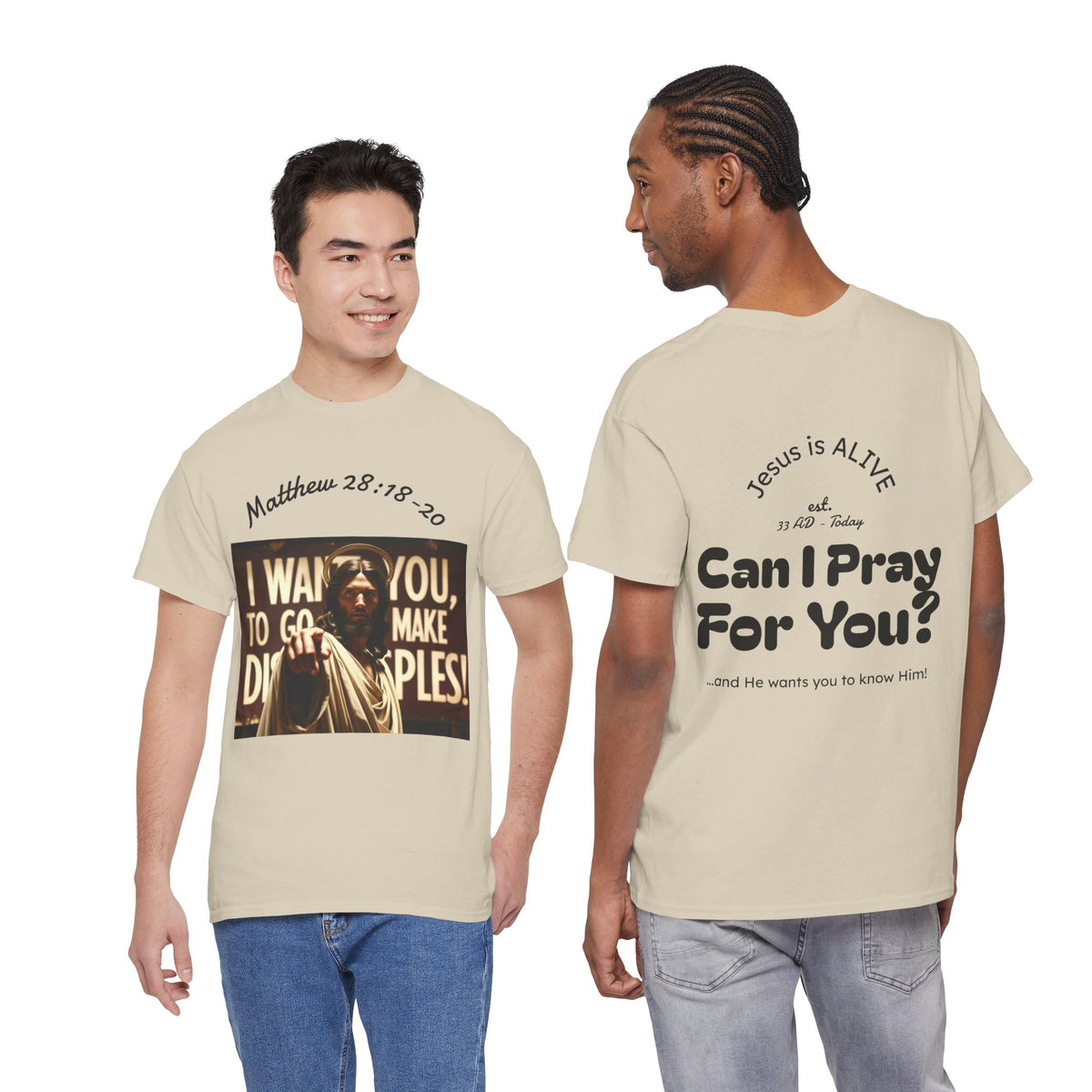 Go Make Disciples #1 — Christian Unisex Graphic Tee