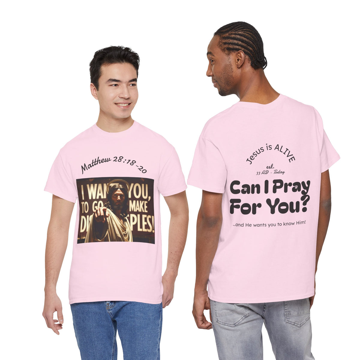 Go Make Disciples #1 — Christian Unisex Graphic Tee