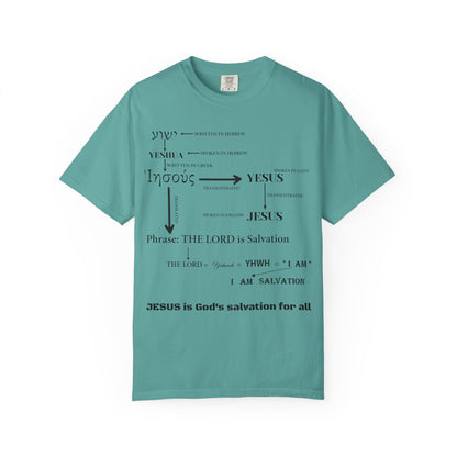 Hebrew Scripture Arrow Graphic T-Shirt
