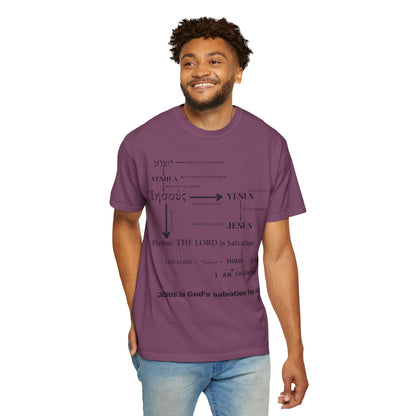 Hebrew Scripture Arrow Graphic T-Shirt