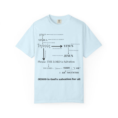 Hebrew Scripture Arrow Graphic T-Shirt