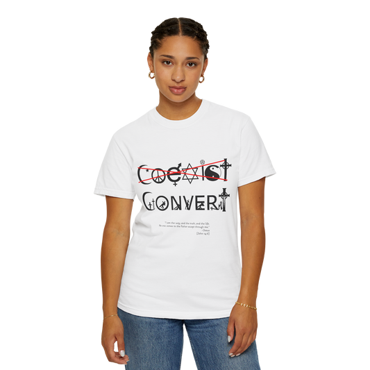 Convert — Christian Unisex Garment-Dyed T-shirt