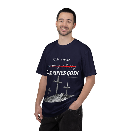 What glorifies God — Christian Unisex T-shirt