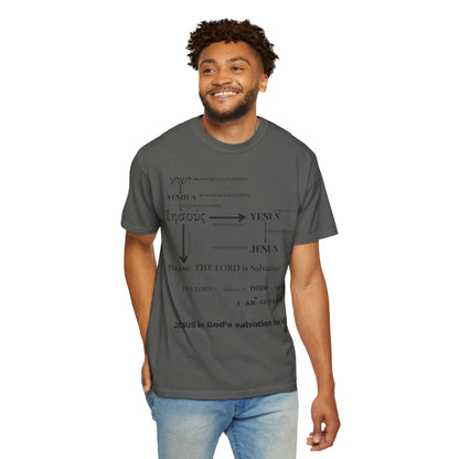 Hebrew Scripture Arrow Graphic T-Shirt