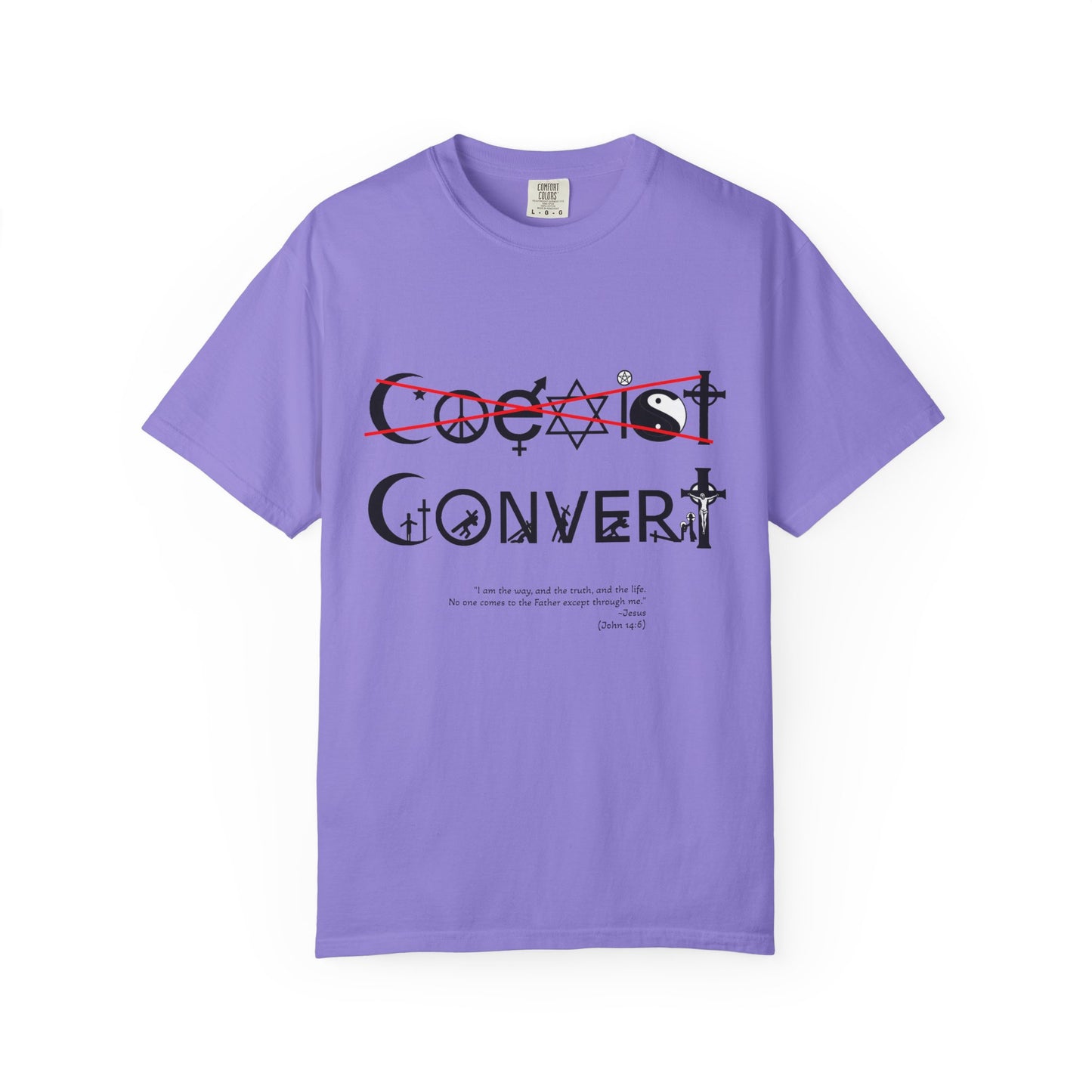 Convert - Unisex Garment-Dyed T-shirt