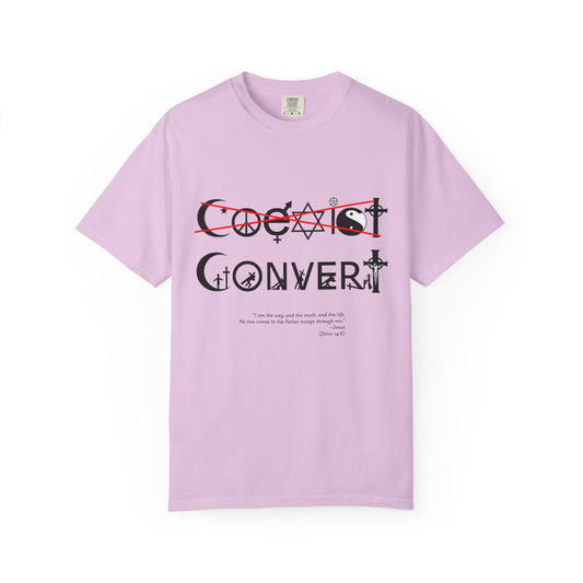 Convert — Christian Unisex Garment-Dyed T-shirt