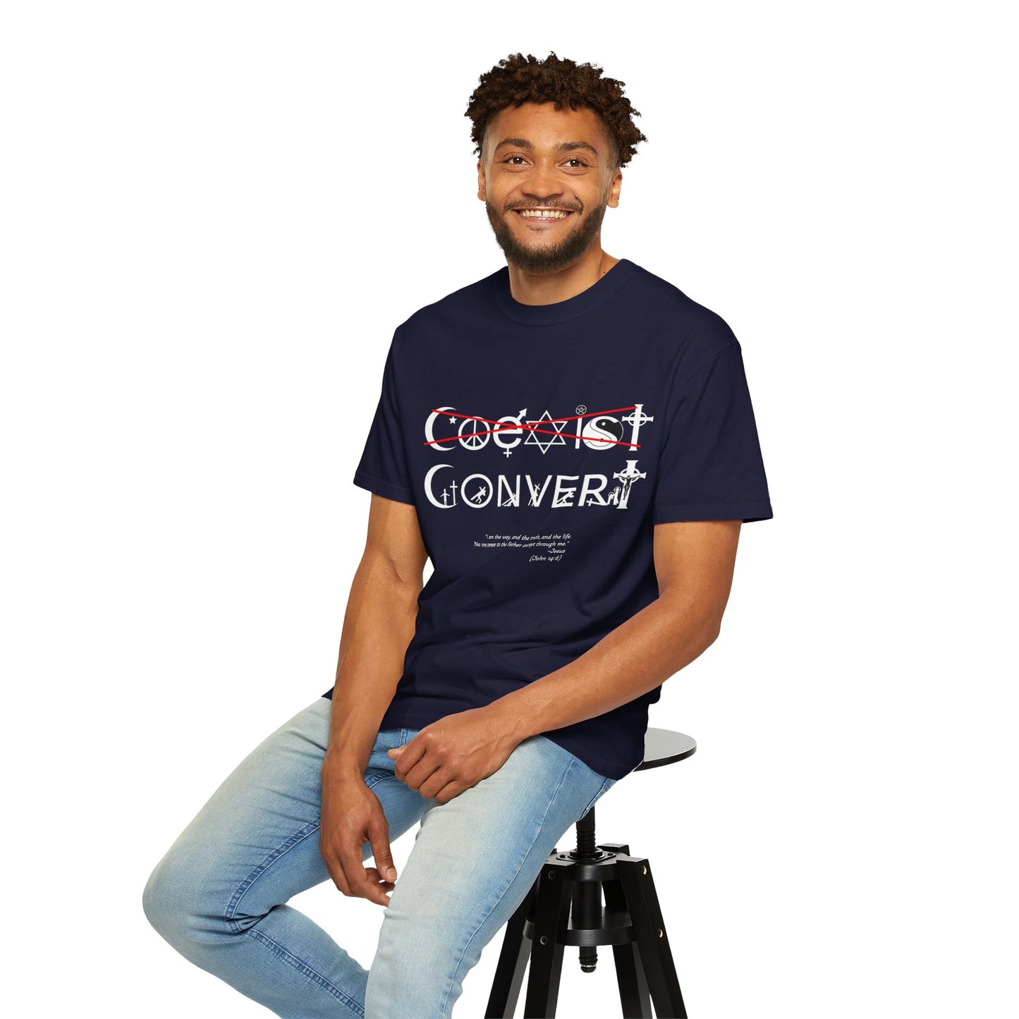 Convert - Unisex Garment-Dyed T-shirt