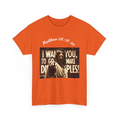 Go Make Disciples #1 — Christian Unisex Graphic Tee