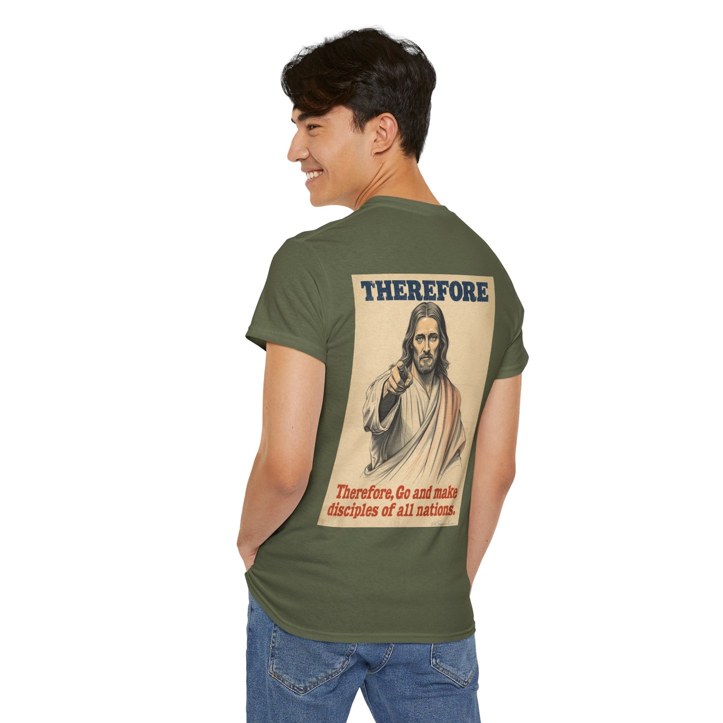 Christian "Therefore, Go and Make Disciples" Tee