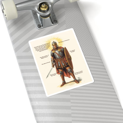Full Armor of God - Kiss Cut Sticker