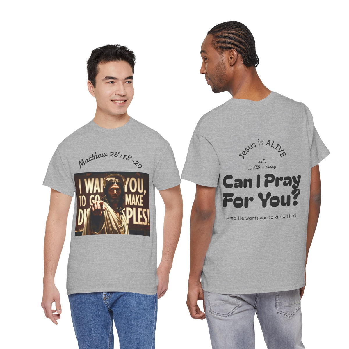 Go Make Disciples #1 — Christian Unisex Graphic Tee