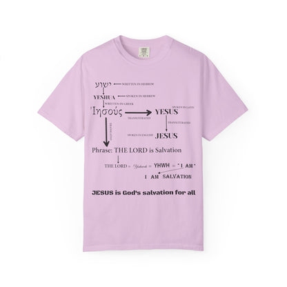 Hebrew Scripture Arrow Graphic T-Shirt