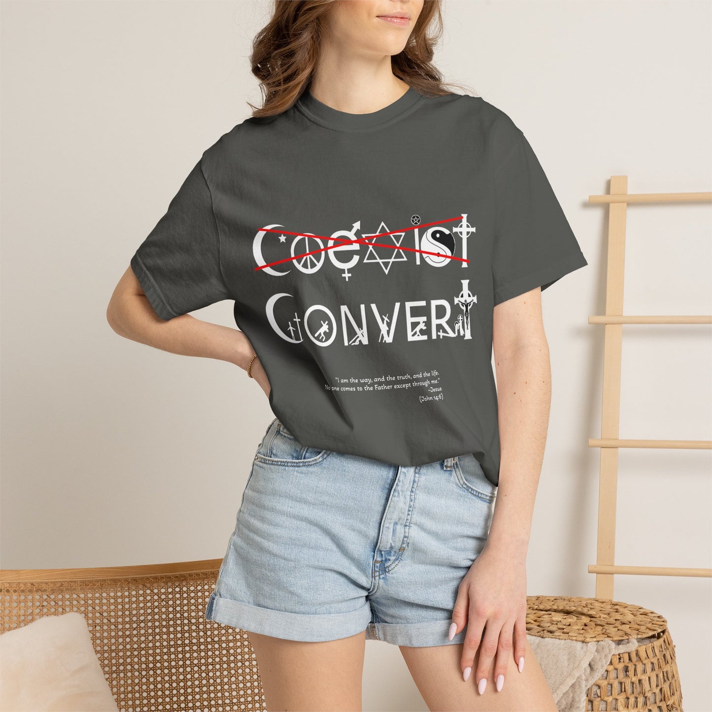 Convert - Unisex Garment-Dyed T-shirt