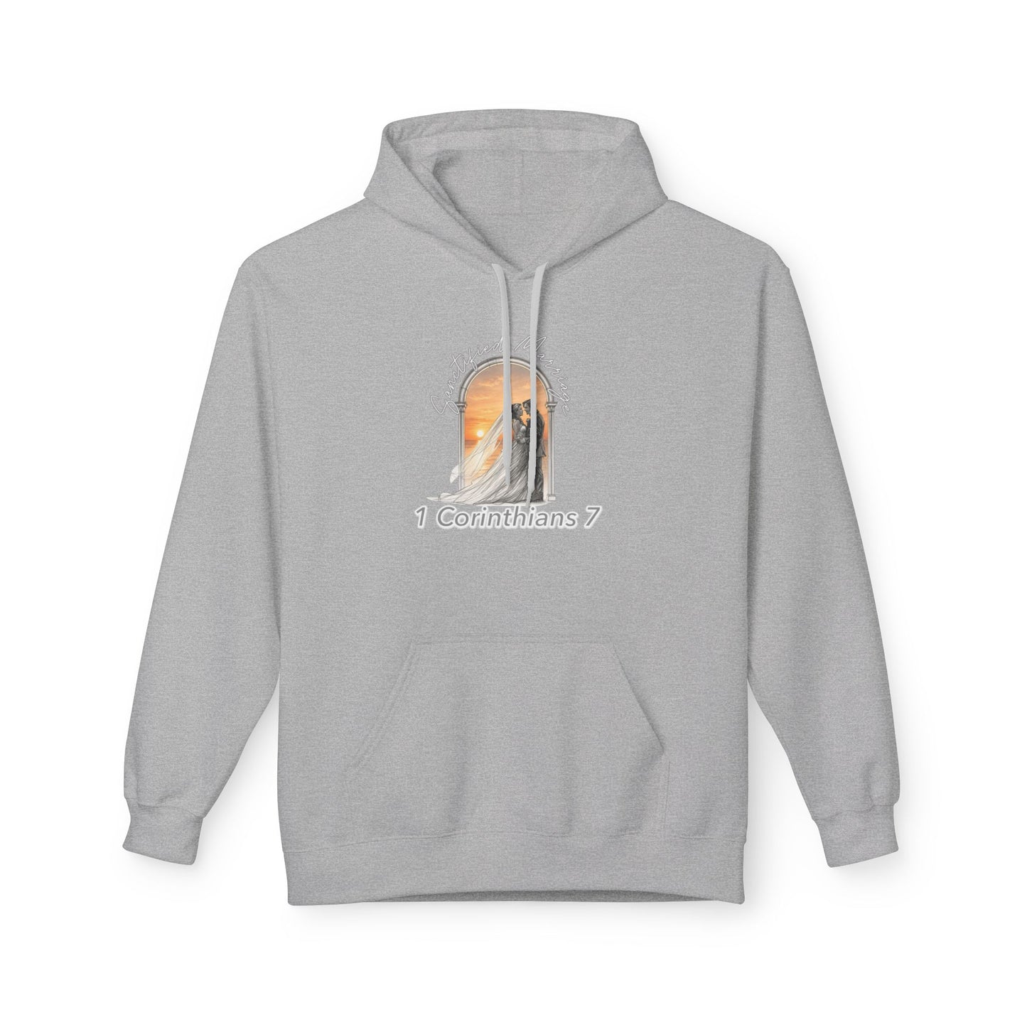1 Corinthians 7 Hoodie — Christian Verse Faith Pullover