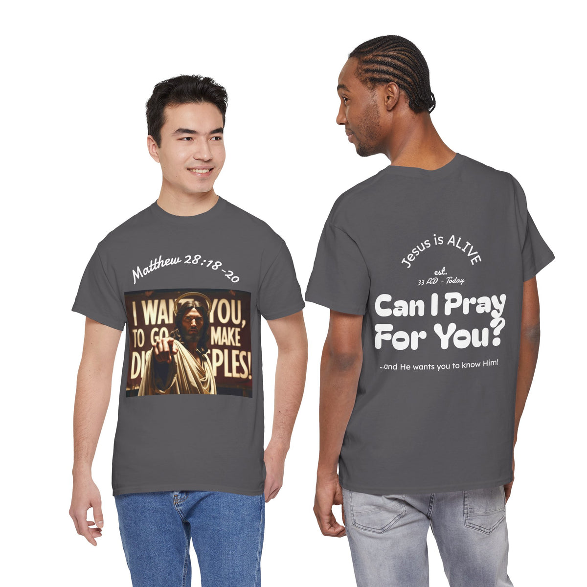 Go Make Disciples #1 — Christian Unisex Graphic Tee