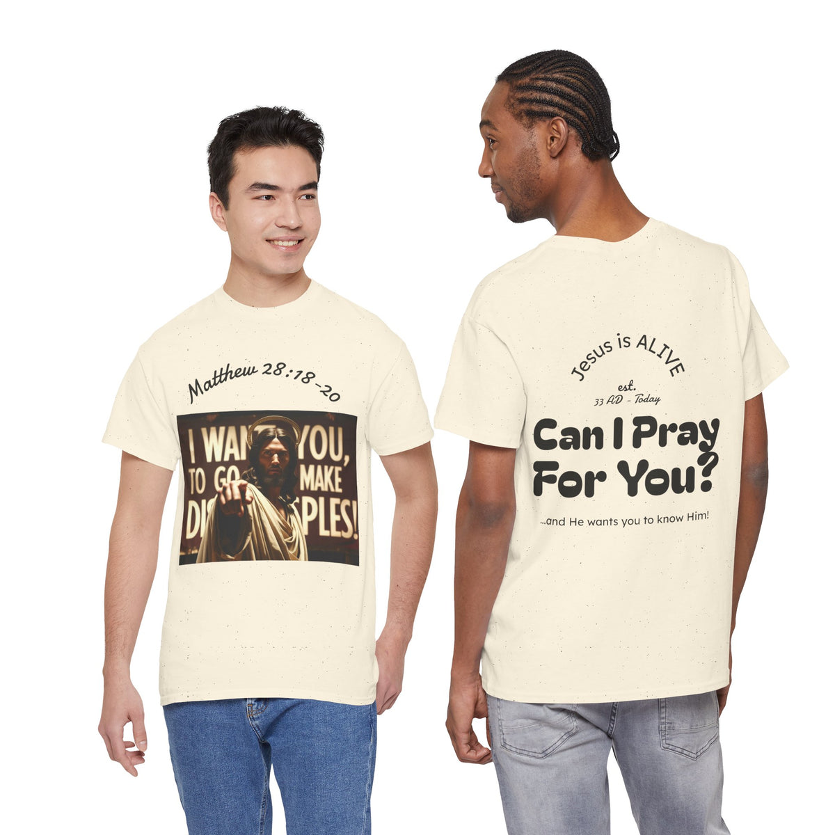 Go Make Disciples #1 — Christian Unisex Graphic Tee