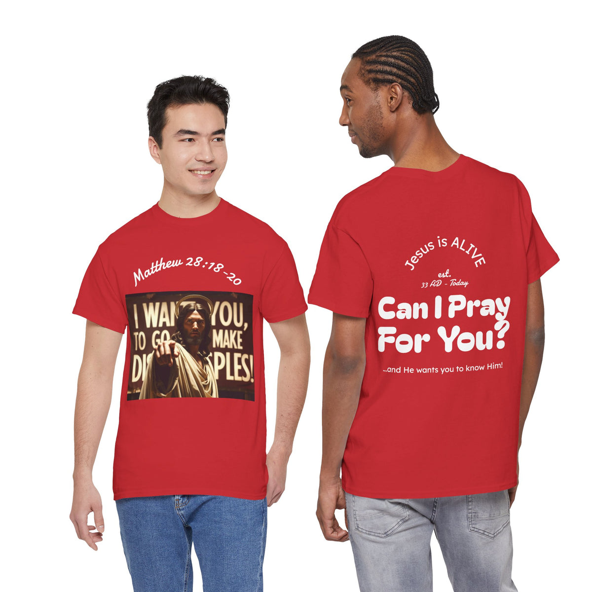 Go Make Disciples #1 — Christian Unisex Graphic Tee