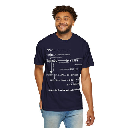 Hebrew Scripture Arrow Graphic T-Shirt