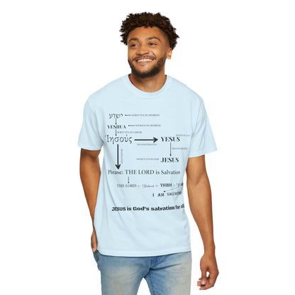 Hebrew Scripture Arrow Graphic T-Shirt
