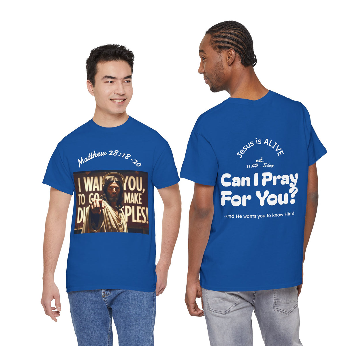 Go Make Disciples #1 — Christian Unisex Graphic Tee