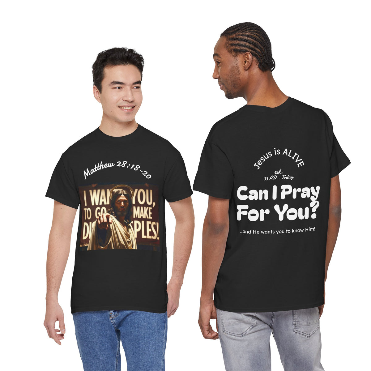 Go Make Disciples #1 — Christian Unisex Graphic Tee