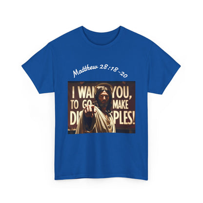 Go Make Disciples #1 — Christian Unisex Graphic Tee